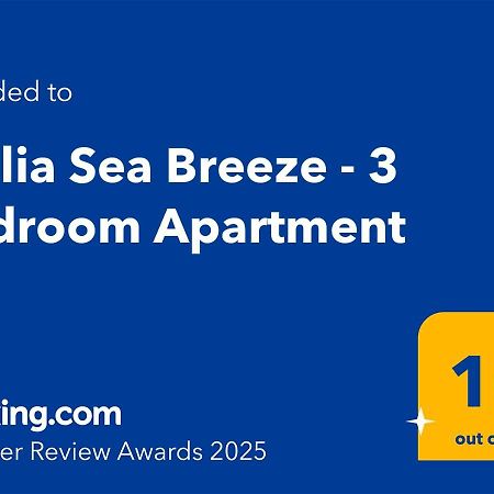 Kallia Sea Breeze - 3 Bedroom Apartment Rhodes City ภายนอก รูปภาพ